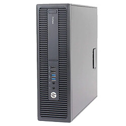 PC HP ProDesk 600 G2 SFF Intel Pentium G4400 RAM 16Go SSD 960Go Windows 10 Wifi - Occasion