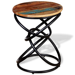 Maison Chic Table d'appoint | Table Basse Bois de récupération massif -GKD54175