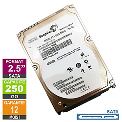 Seagate Technology Disque Dur 250Go SATA 2.5 Seagate ST9250410AS 9mm 7200rpm 16Mo