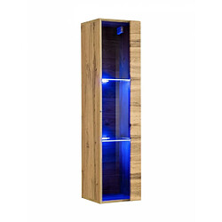 Paris Prix Vitrine Murale LED Switch 120cm Naturel