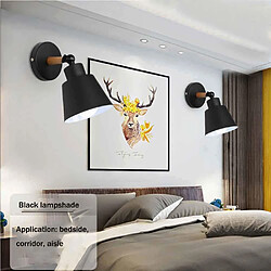 Avis Stoex Lot de 2 Applique Murale Créative Luminaires Moderne E27 Edison Industrielle en Métal Loft Lampe Noir, Rétro Lampe de mural Cage Métal Wall Light Salle à Manger Salon Chambre Couloir B