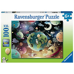 Ravensburger Puzzle 100 p xxl - planètes fantastiques / demelsa haughton 