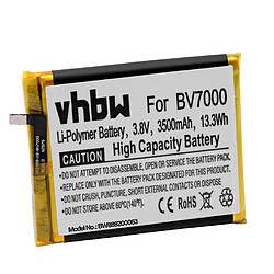 vhbw Li-Polymère batterie 3500mAh (3.8V) pour téléphone portable mobil smartphone comme Blackview V575868P 