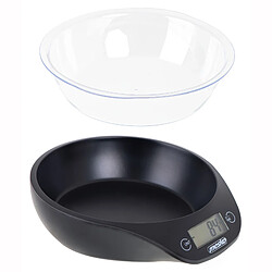 Balance de Cuisine avec Bol Alimentaire Précision, Pese Aliment 5 Kg/ 11 Lb, , Noir, Mesko, MS3164