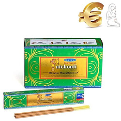 Encens indien fertilité et richesse Patchouli Satya Sai Baba 3x (36 batons)