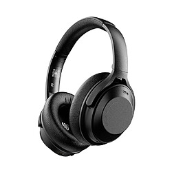 Yonis Casque Audio Bluetooth ANC Sans Fil Confort Casque Audio Sans Fil ANC Bluetooth Confortable Léger Pour Enfants 18H Autonomie Black YONIS