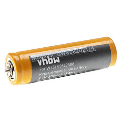 vhbw batterie compatible avec Panasonic ES-ES37, ES-GA20, ES-GA21, ES-LA62, ES-LA63 rasoir tondeuse à cheveux (800mAh, 3,7V, Li-ion) 