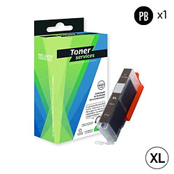 TONER SERVICES Compatible Canon 571XL Cartouche Noir 0331C001 (C571XLB) 