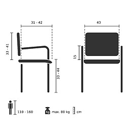 Acheter Chaise de bureau pour enfants KID GRO PU évolutive - rose hjh OFFICE