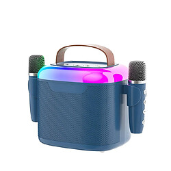 Yonis Enceinte Bluetooth Portable Smart Avec Lumière RGB Son HD & Autonomie Longue Enceinte Bluetooth Portable Avec Éclairage RGB Son HD Pour KTV Et Extérieur YONIS