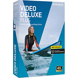 MAGIX Vidéo deluxe Plus - Licence Perpétuelle - 1 poste 