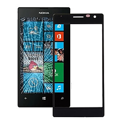 Wewoo Pour Nokia Lumia 730 Front noir Écran Extérieur Lentille pièce détachée