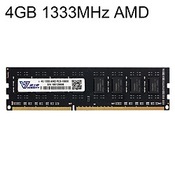 Wewoo Vaseky 4GB 1333 MHz AMD PC3-10600 DDR3 PC Mémoire RAM Module pour Bureau 