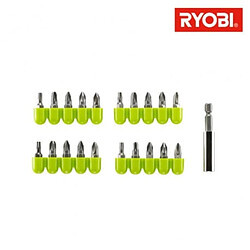 21 accessoires de vissage RYOBI avec racks de rangement RAK21MSD