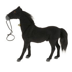 Modèle De Cheval Réaliste Modèle Animal Figurine Jouet Statue Ornement Marron Clair cheval figurines statues sculptures décor à la maison