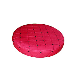 2 Pcs 35 cm Bar Tabouret Couverture Ronde Ascenseur Chaise Manches Polyester Salon Rouge