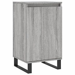 vidaXL Buffet sonoma gris 40x35x70 cm bois d'ingénierie