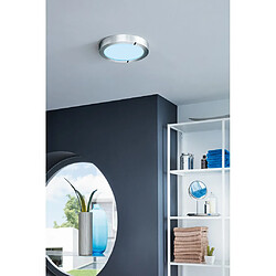 EGLO Downlight Led Monté en Surface Chrome Télécommande Incluse + Contrôle APP, BLE, CCT, RGB IP44