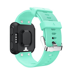 Wewoo Bracelet pour montre connectée Dragonne Sport en silicone Garmin Foreruuner 35 Vert menthe