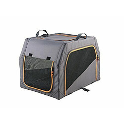 Hunter Alu-frame Chien Boîte de transport, 61x 45.5x 43cm, Anthracite/orange 