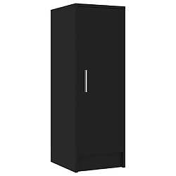 Acheter vidaXL Armoire à chaussures Noir 32x35x92 cm Bois d’ingénierie