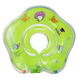 Wewoo Anneau de cou natation pour bébé gonflable en forme cercle d'enfants (vert) 