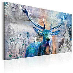 Paris Prix Tableau Imprimé Blue Deer 80 x 120 cm 