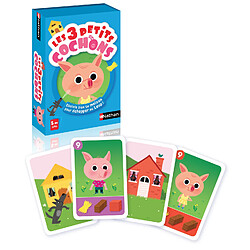 Nathan Les 3 Petits Cochons - Jeu de Cartes