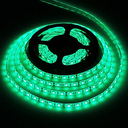 Wewoo Ruban LED Waterproof Epoxyde Lumière verte imperméable de corde de la 5050 SMD époxyde, 60 / M, longueur: 5M