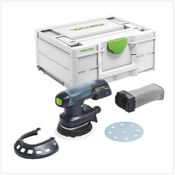 Festool ETSC 125-Basic Ponceuse excentrique sans fil ( 576370 ) 18 V 125 mm Brushless + Coffret - sans accessoires - successeur de 201533