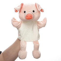 Universal Pig Hand Puppets Animal Toy pour le jeu imaginatif, la narration, l'enseignement, le jeu de rôle 