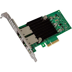 X550T2BLK Carte Réseau Intel X550 PCI-Express 10Go/s Vert