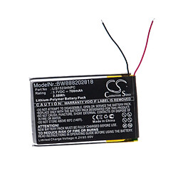 vhbw Batterie remplacement pour Sony LIS1523HNPC pour casque audio, écouteurs sans fil (700mAh, 3,7V, Li-polymère)