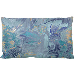 Coussin Alexandra House Living Bleu Textile 30 x 50 cm 