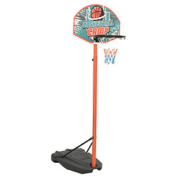 vidaXL Ensemble de basket portable réglable 180-230 cm 