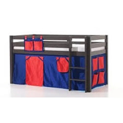 Vipack Rideau de lit Domino pour lit Pino