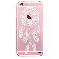 Coque iPhone 6 Plus / 6S Plus souple transparente Attrape reve blanc Motif Ecriture Tendance Evetane. 