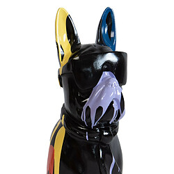 Amadeus Bulldog Cravate Trash Noir 38 cm