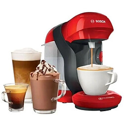 NC Machine multi-boissons BOSCH TAS1103 Tassimo Rouge - Pression 3,3bar - Capacité du réservoir d'eau 0,7l 