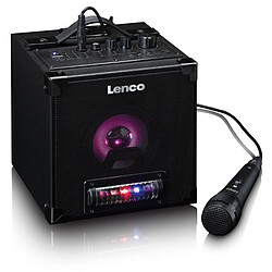 Avis Lenco Enceinte Bluetooth® 5.0 avec de lumières LED BTC-070BK Noir