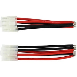 3 Paires Tamiya Plug Mâle Femelle Câble Adaptateur Connecteur 14awg 10cm pour RC Voiture Lipo