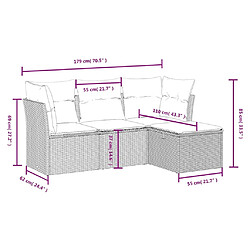 Ensemble canapé & fauteuils