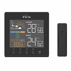 Avis Pur Line Station météo avec capteur extérieur et 2 sorties USB