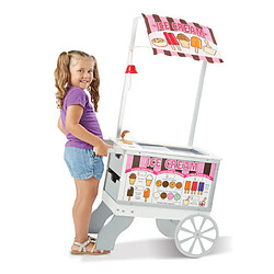 Melissa And Doug Chariot marchand 2 en 1 : Collations et Friandises - 9350