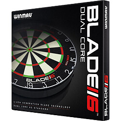 Winmau Cible de fléchettes Blade 6 Dual Core