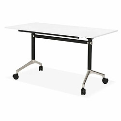 Acheter Paris Prix Bureau Pliable à Roulettes Lexon 140cm Blanc