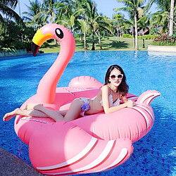 Wewoo Bouée Anneau flottant gonflable de natte en forme de flamant de Flamingo, taille gonflée: 190 x 200 x 130cm 