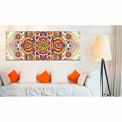 Paris Prix Tableau Imprimé Colourful Ornament 80 x 200 cm