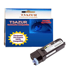 Toner compatible DELL 2150CDN, 2150CN, 2155CDN, 2155CN, 593-11037 Jaune - T3AZUR