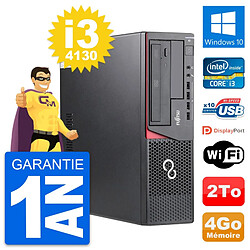 PC Fujitsu Esprimo E720 DT Intel i3-4130 RAM 4Go Disque Dur 2To Windows 10 Wifi · Occasion 